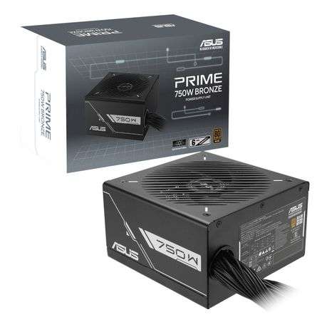 Asus - Prime 750W 80 Plus Bronze ATX Non-modular Power Supply - Asus - Prime 750W 80 Plus Bronze ...