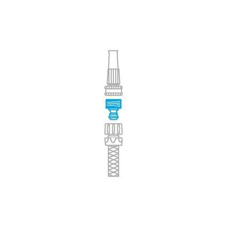 Aquacraft - Adaptor Threaded 26.5mm Brass - Aquacraft - Adaptor Threaded 26.5mm Brass