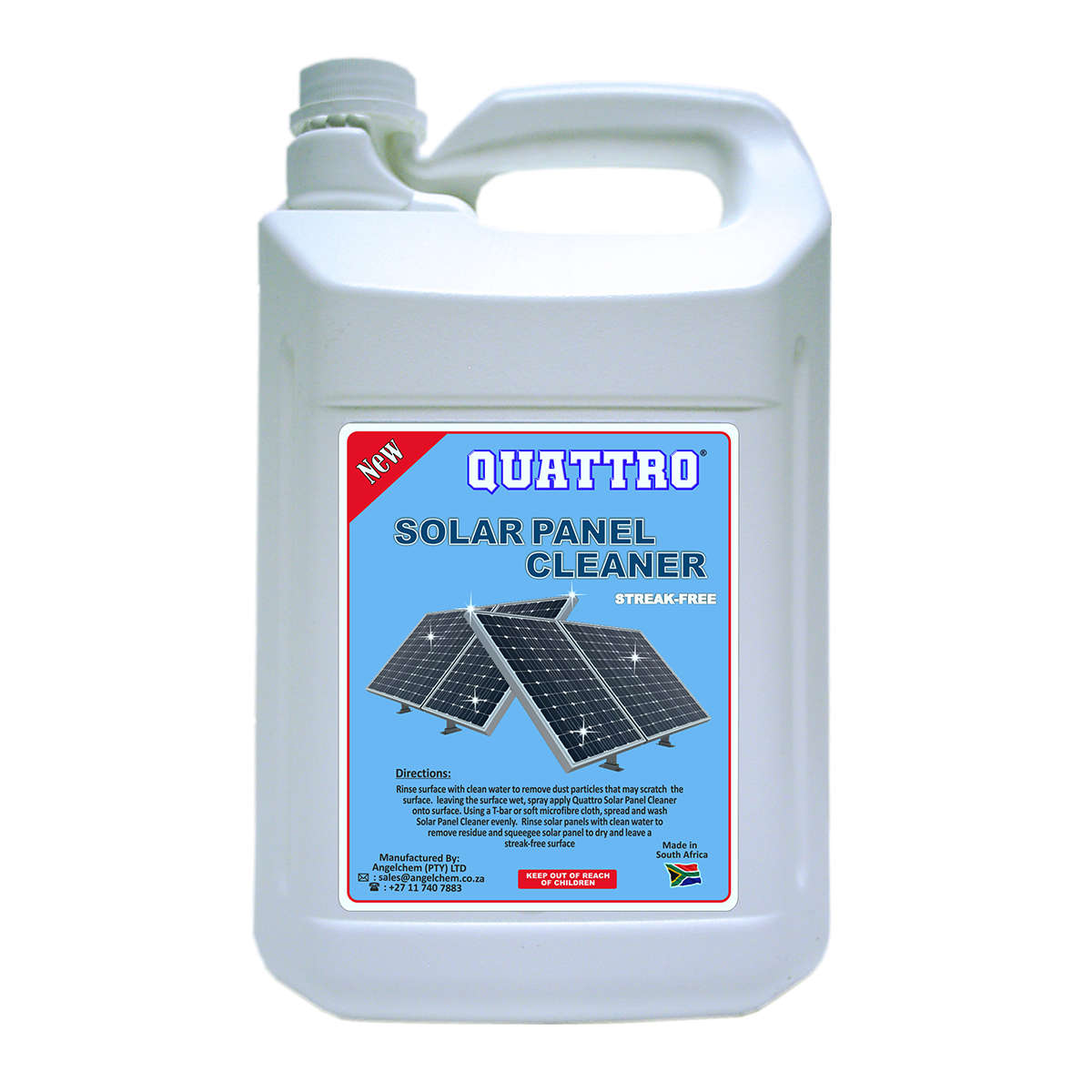 Quattro - Solar Panel Cleaner 5L - Quattro - Solar Panel Cleaner 5L