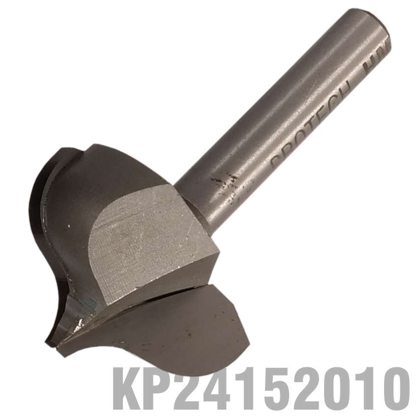 Pro-Tech - Panel Mould Point Cutting Ogee 27mm X 20mm Radius 7.5mm 1/4' Shank - Pro-Tech - Panel ...