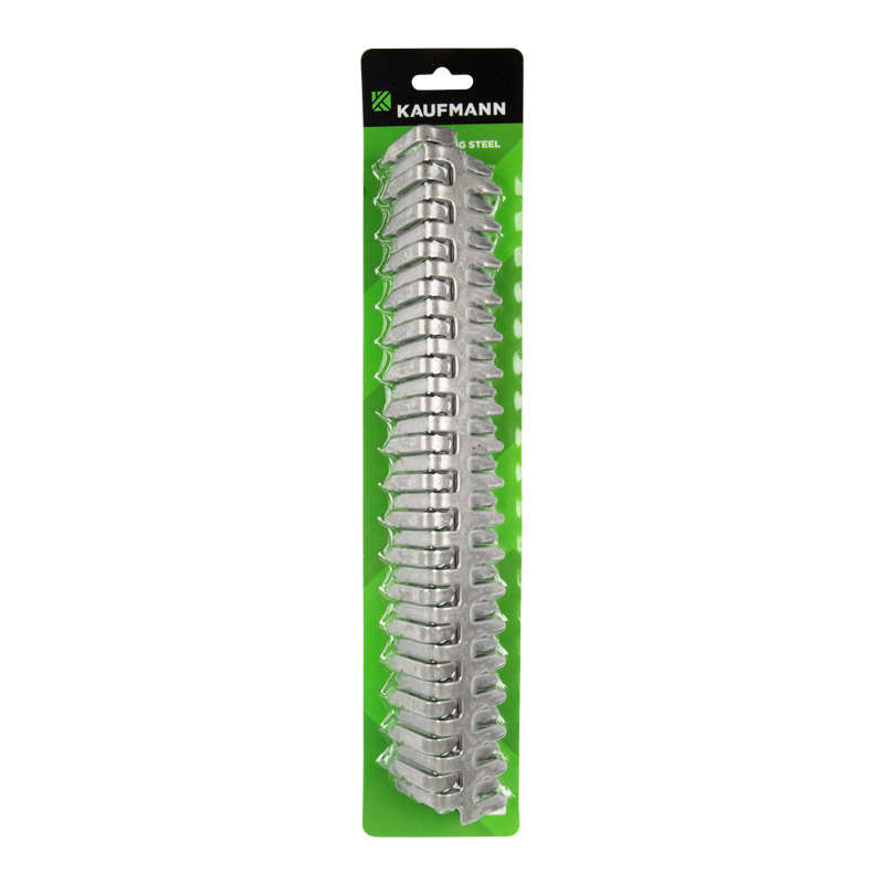 KAUFMANN HARDWARE - Kaufmann - Belt Lacing Steel Complete Set W55 - KAUFMANN HARDWARE - Kaufmann ...