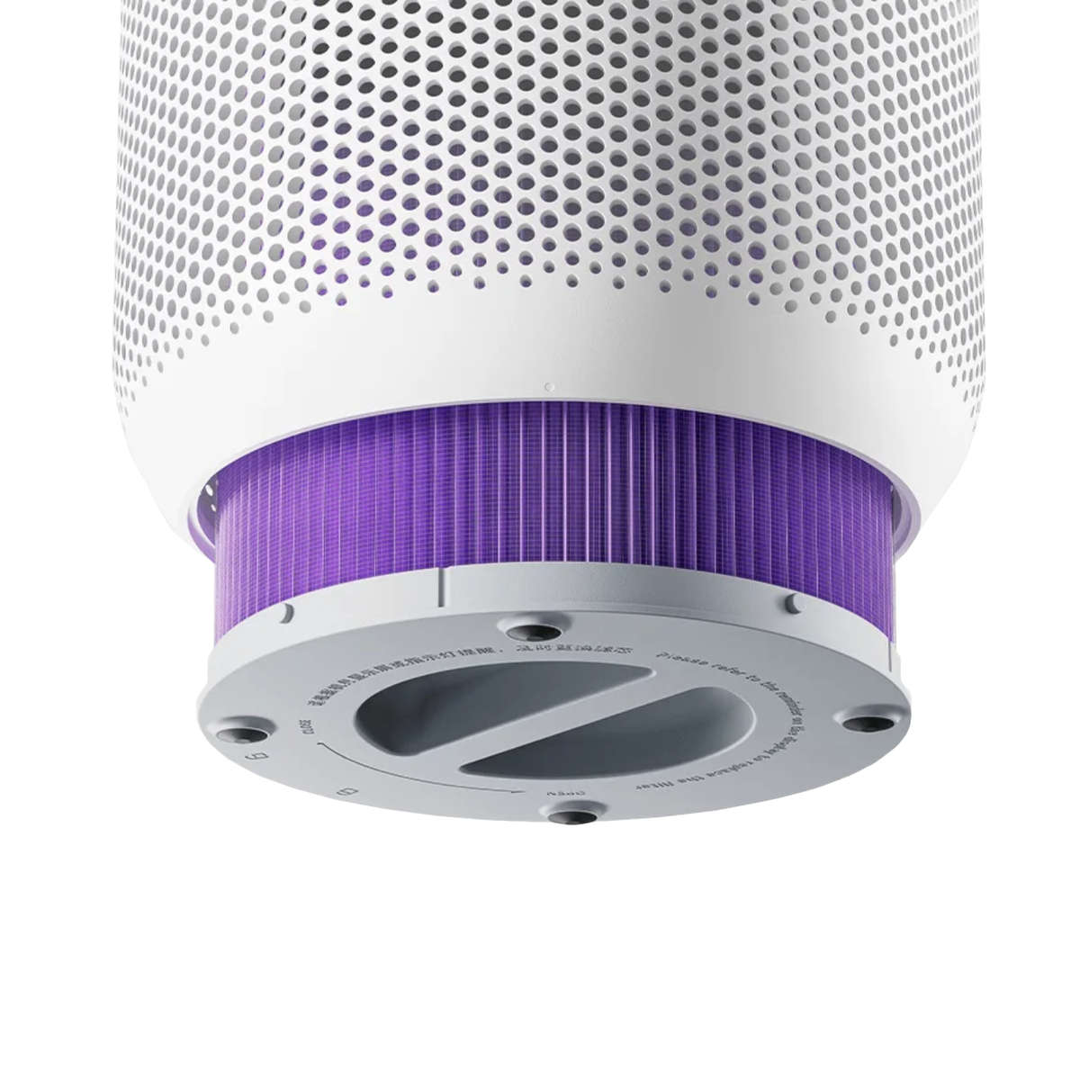 Xiaomi - Smart Air Purifier 4 Compact Filter Pro - Purple - Xiaomi - Smart Air Purifier 4 Compact...