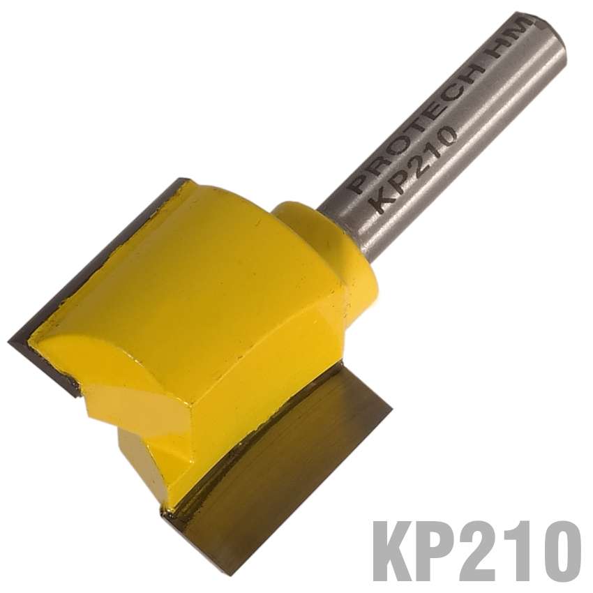 Pro-Tech - Straight Bit 1'(25.4mm) X 3/4'(19mm) Two Flute 1/4' Shank - Pro-Tech - Straight Bit 1'...