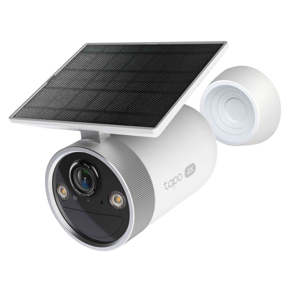 TP-Link TAPO - Tp-Link - TAPO - C465 4K 8MP Battery-Powered Security Camera With Built-In Solar P...