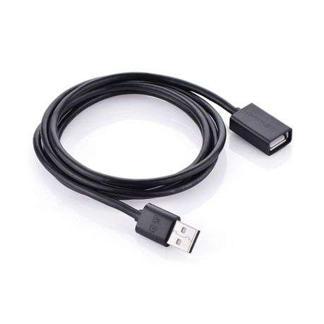 Ugreen - USB 2.0 Extension Cable  Male to Female, 480Mbps Data Transfer - 1.5m - Ugreen - USB ...