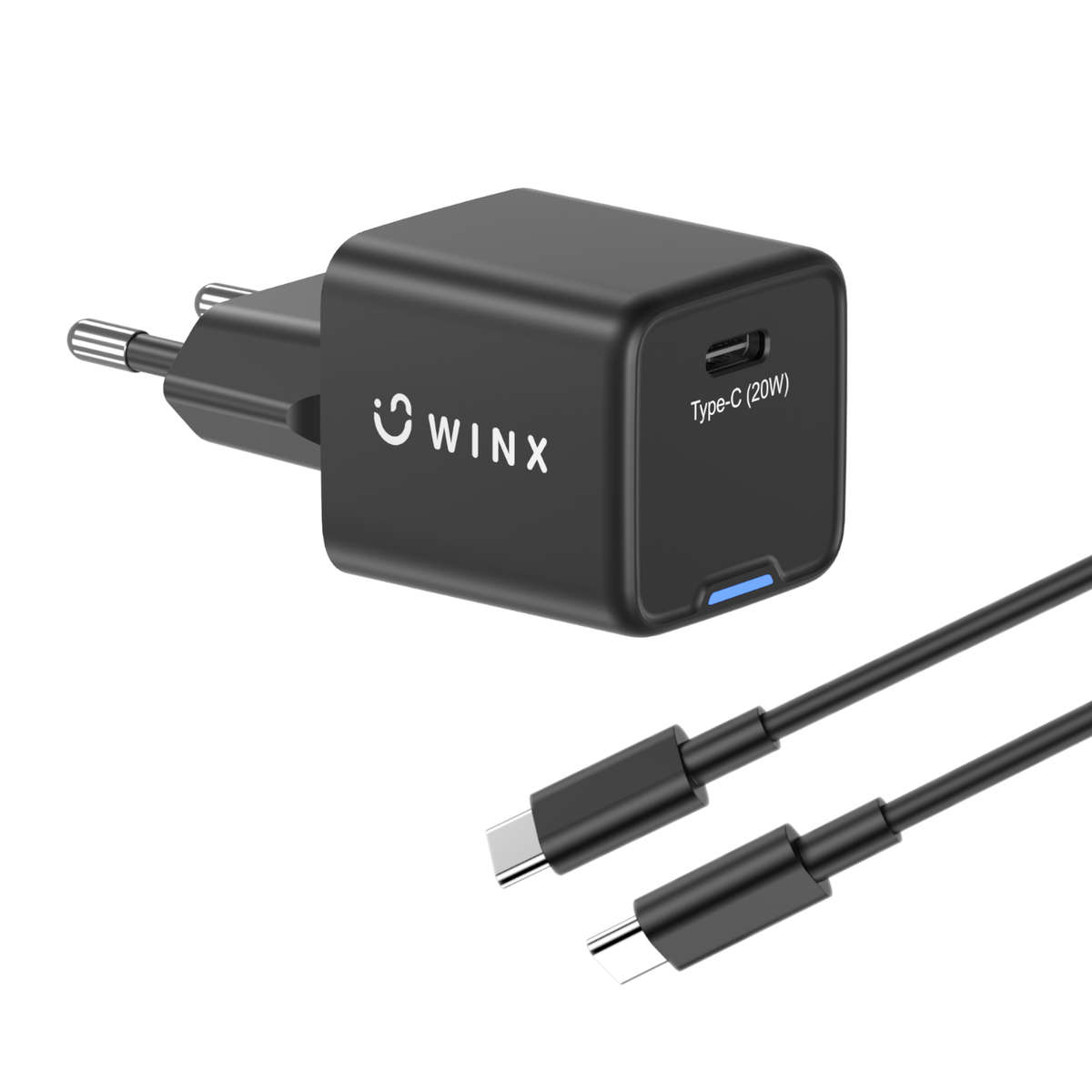 WINX - Power Essential Type-C 20W GaN Wall Charger - WINX - Power Essential Type-C 20W GaN Wall C...