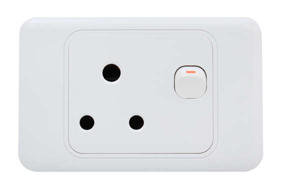 Eurolux - Socket Single 4x2 Complete - Eurolux - Socket Single 4x2 Complete