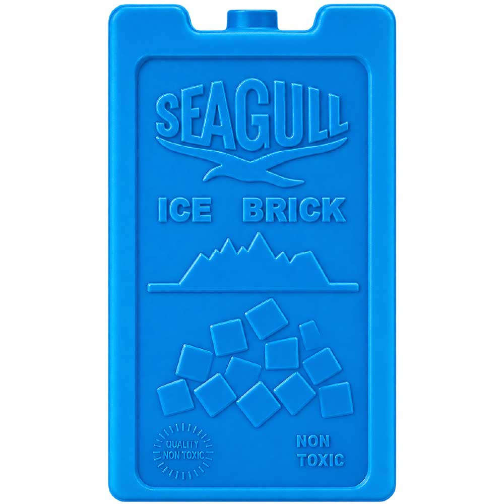Solid Jumbo Reusable Ice Brick - Blue - 18 x 12 x 4 cm - Solid Jumbo Reusable Ice Brick - Blue - ...