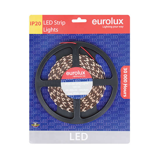 Eurolux - Cool White 5m LED Strip - Eurolux - Cool White 5m LED Strip