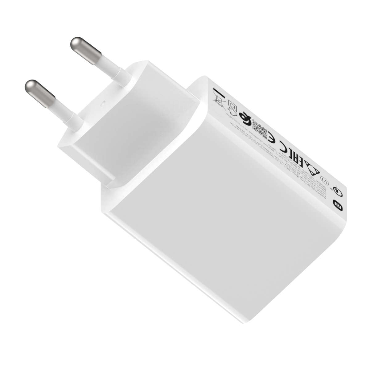 Xiaomi - 22.5W Fast Charge Power Adapter (Type-A)-White - Xiaomi - 22.5W Fast Charge Power Adapte...