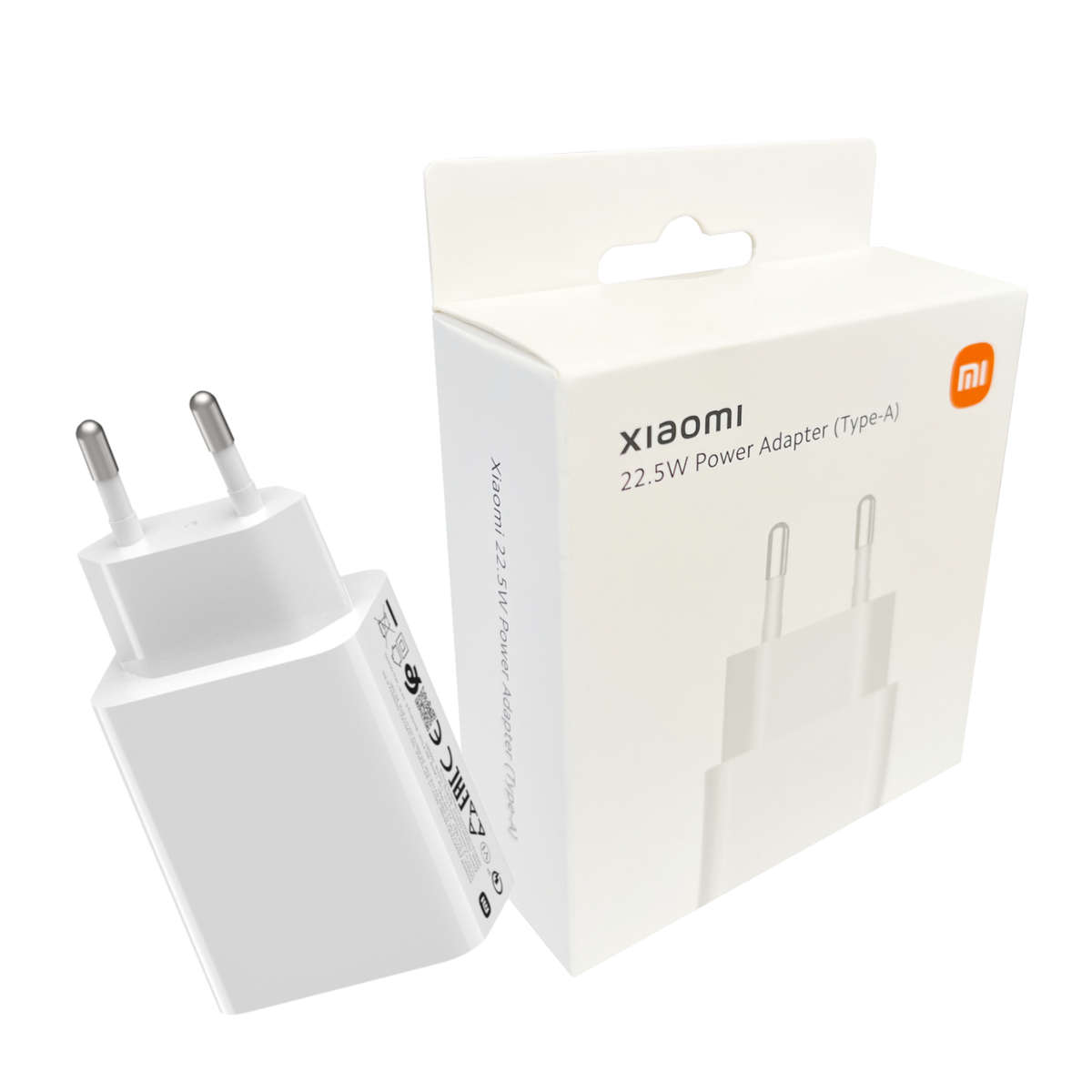 Xiaomi - 22.5W Fast Charge Power Adapter (Type-A)-White - Xiaomi - 22.5W Fast Charge Power Adapte...
