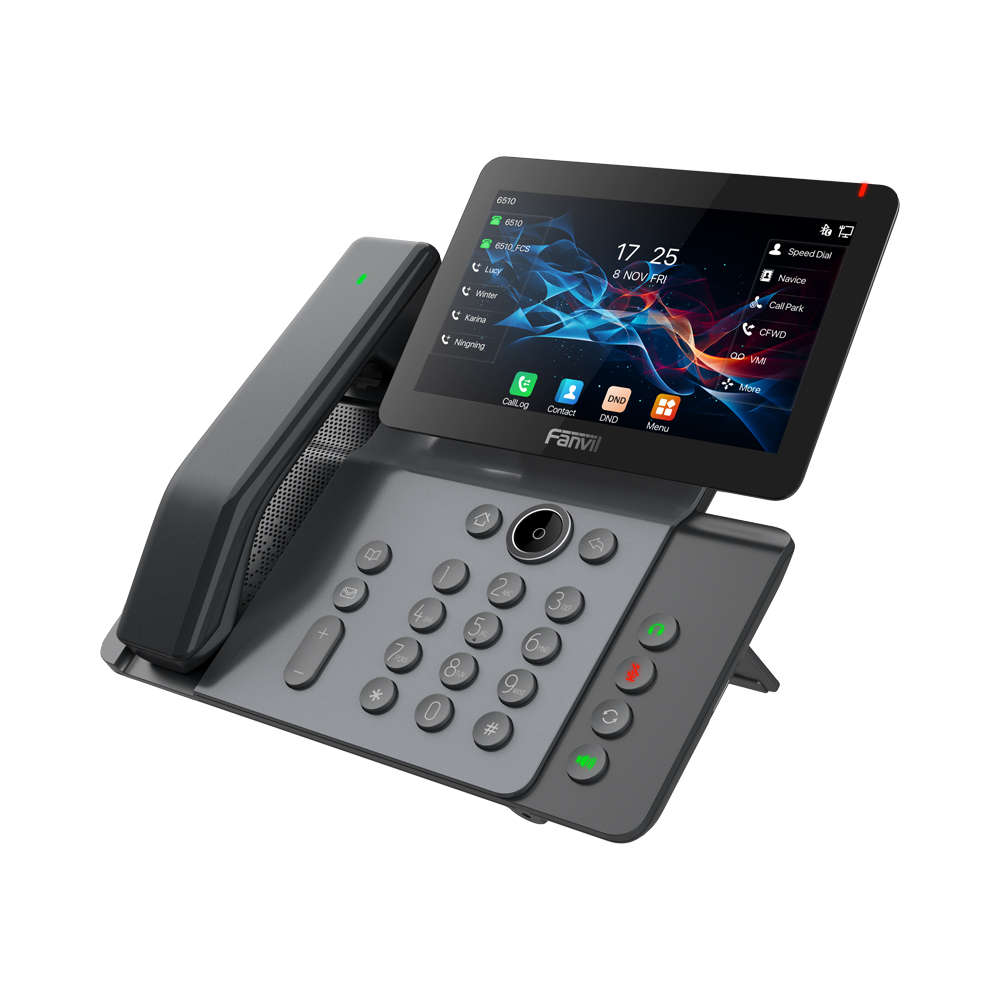 Fanvil - V66 Pro Prime Business IP Phone With Cordless Handset, 7" Rotatable Colour Touch Screen,...