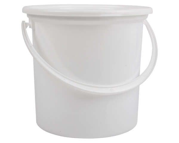 GEN MERCH - Plastic Bucket with Lid - 5L - GEN MERCH - Plastic Bucket with Lid - 5L