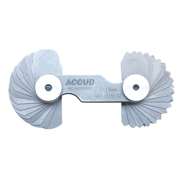 ACCUD - Radius Gauge 15.5-25mm - ACCUD - Radius Gauge 15.5-25mm