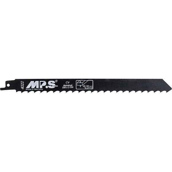 MPS - Sabre Saw Blade 230mm 3 Tpi 5/Pack - MPS - Sabre Saw Blade 230mm 3 Tpi 5/Pack