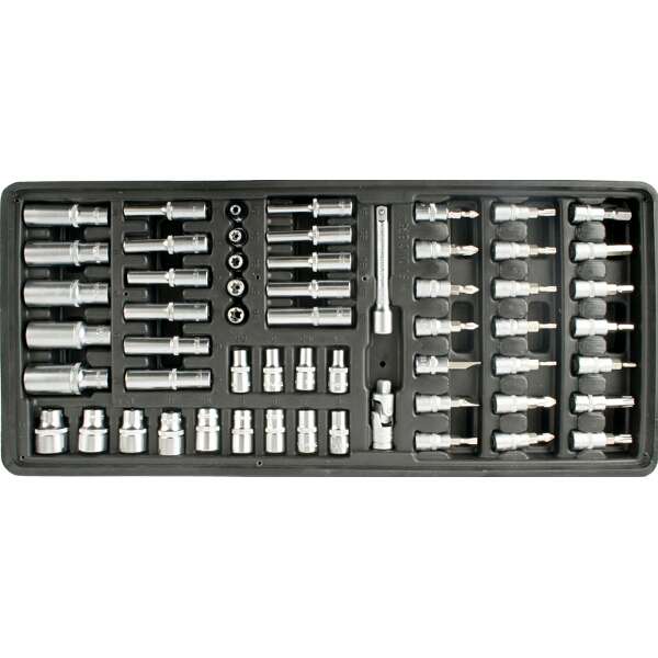 FIXMAN - Tools - Fixman Tray 57 Piece 1/4" Drive Sockets And Accessories - FIXMAN - Tools - Fixma...