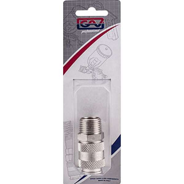 GAV - Universal Quick Coupler 1/2 M Packaged - GAV - Universal Quick Coupler 1/2 M Packaged