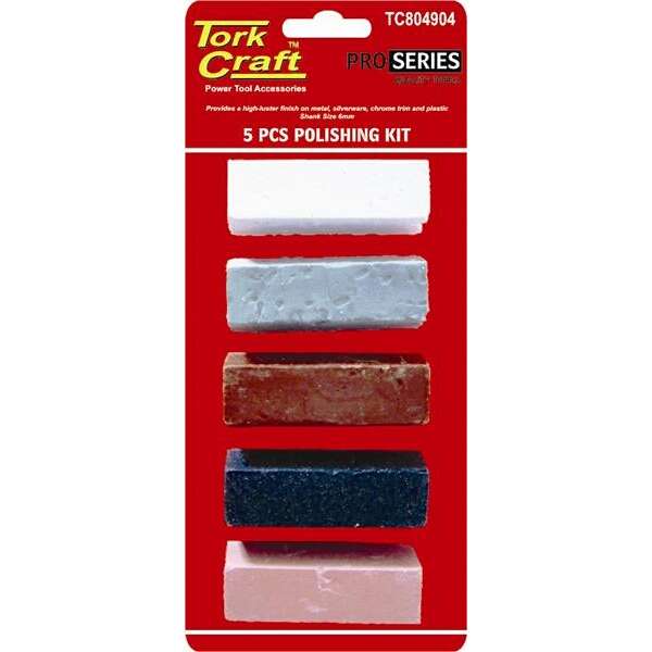 Tork Craft - Polishing Compound Kit 5 Piece - Tork Craft - Polishing Compound Kit 5 Piece