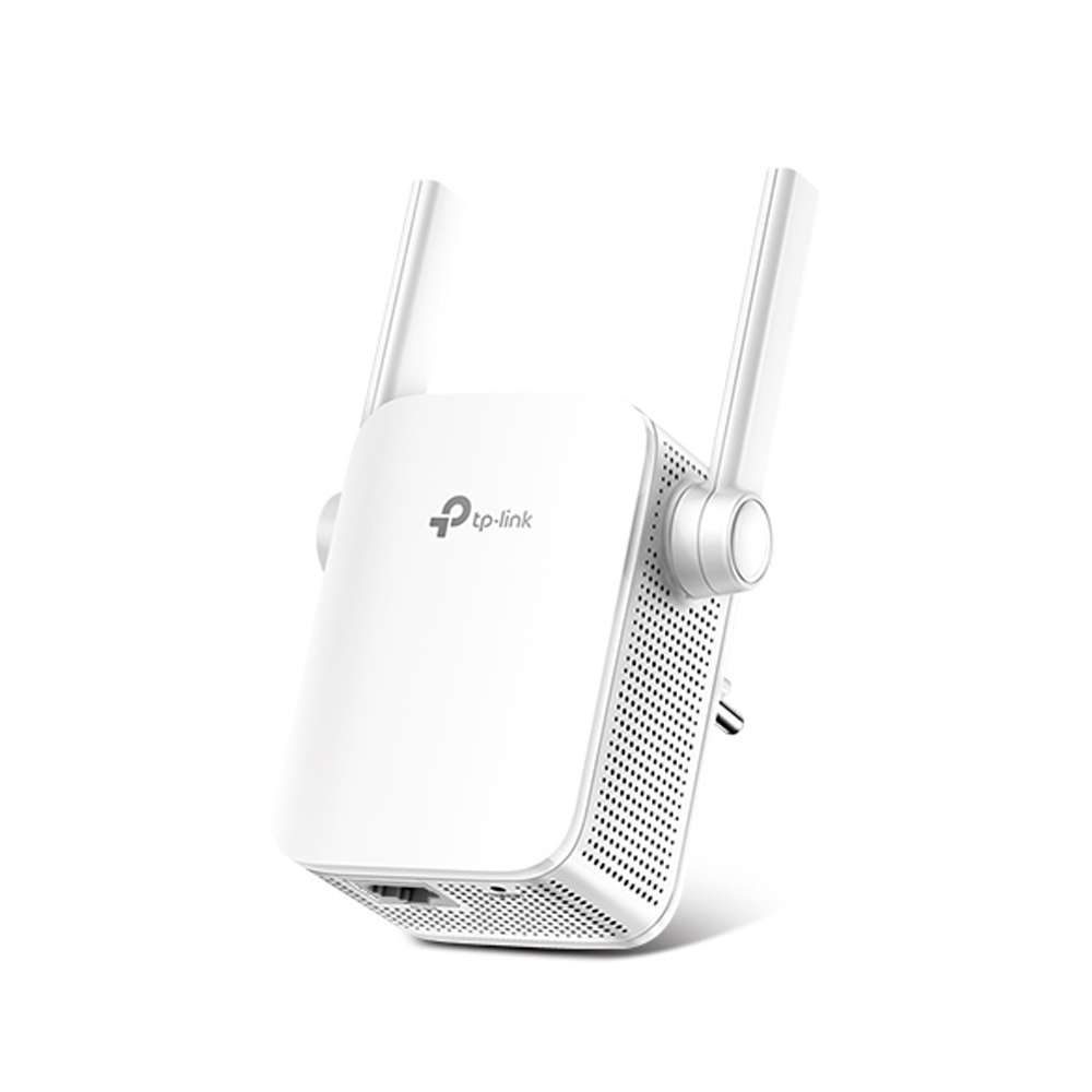 Tp-Link - RE205 AC750 Wi-Fi Range Extender - White - Tp-Link - RE205 AC750 Wi-Fi Range Extender -...