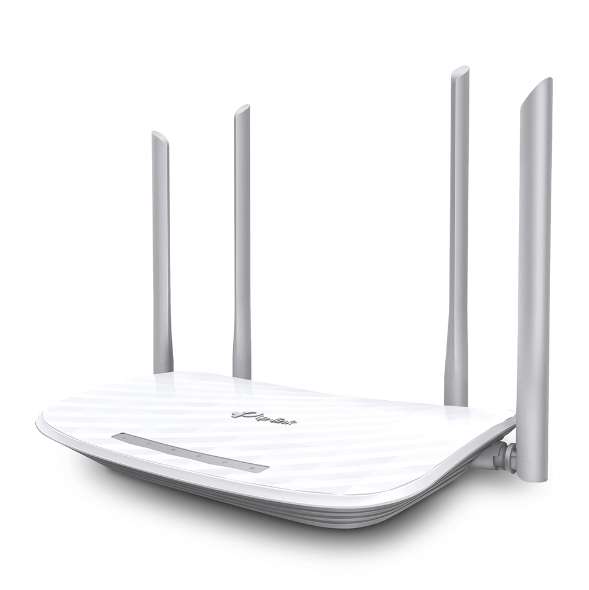 Tp-Link - Archer A5 AC1200 Wireless Dual Band Router - White - Tp-Link - Archer A5 AC1200 Wireles...