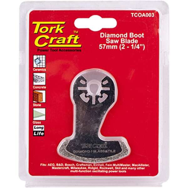 Tork Craft - Quick Change Diamond Boot Saw Blade 57mm(2-1/4") - Tork Craft - Quick Change Diamond...