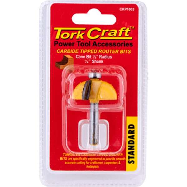 Tork Craft - Cove Router Bit 1/2" - Tork Craft - Cove Router Bit 1/2"