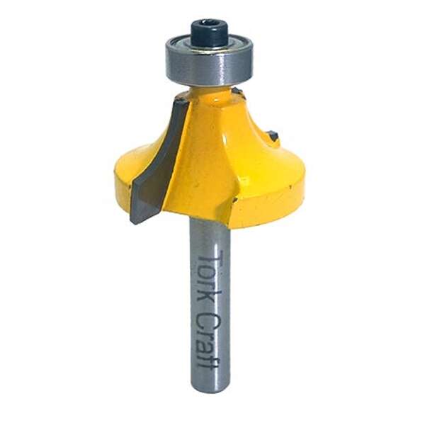 Tork Craft - Router Bit Corner Round 3/8" - Tork Craft - Router Bit Corner Round 3/8"