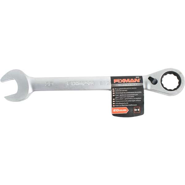 FIXMAN - Tools - Fixman Reversible Combination Ratcheting Wrench 20mm - FIXMAN - Tools - Fixman R...