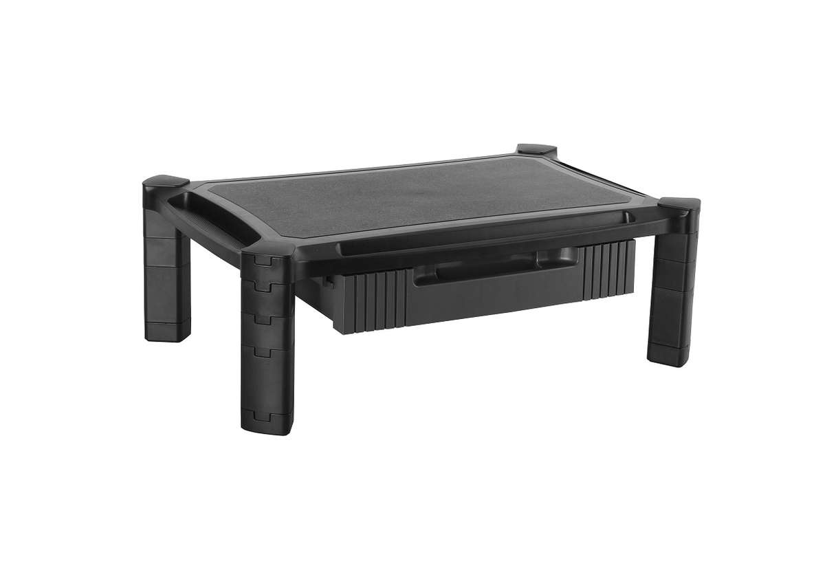 LinkQnet - Brateck - Height Adj Smart Stand Xl With Drawer 13 - 32" - LinkQnet - Brateck - Height...