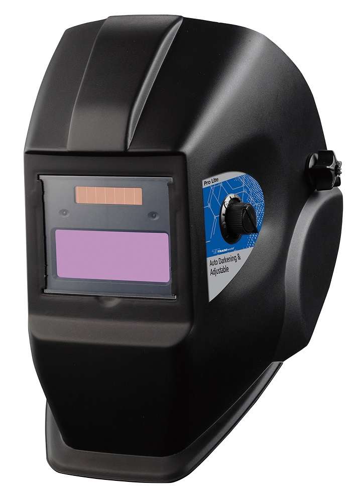 Tradeweld - Helmet Auto Dark Adj - Pro Lite - Tradeweld - Helmet Auto Dark Adj - Pro Lite