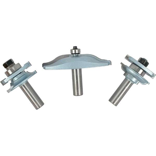 Pro-Tech - Cabinet Door Set Rail & Stile 3Pc 1/2" Shank Wooden Box - Pro-Tech - Cabinet Door Set ...