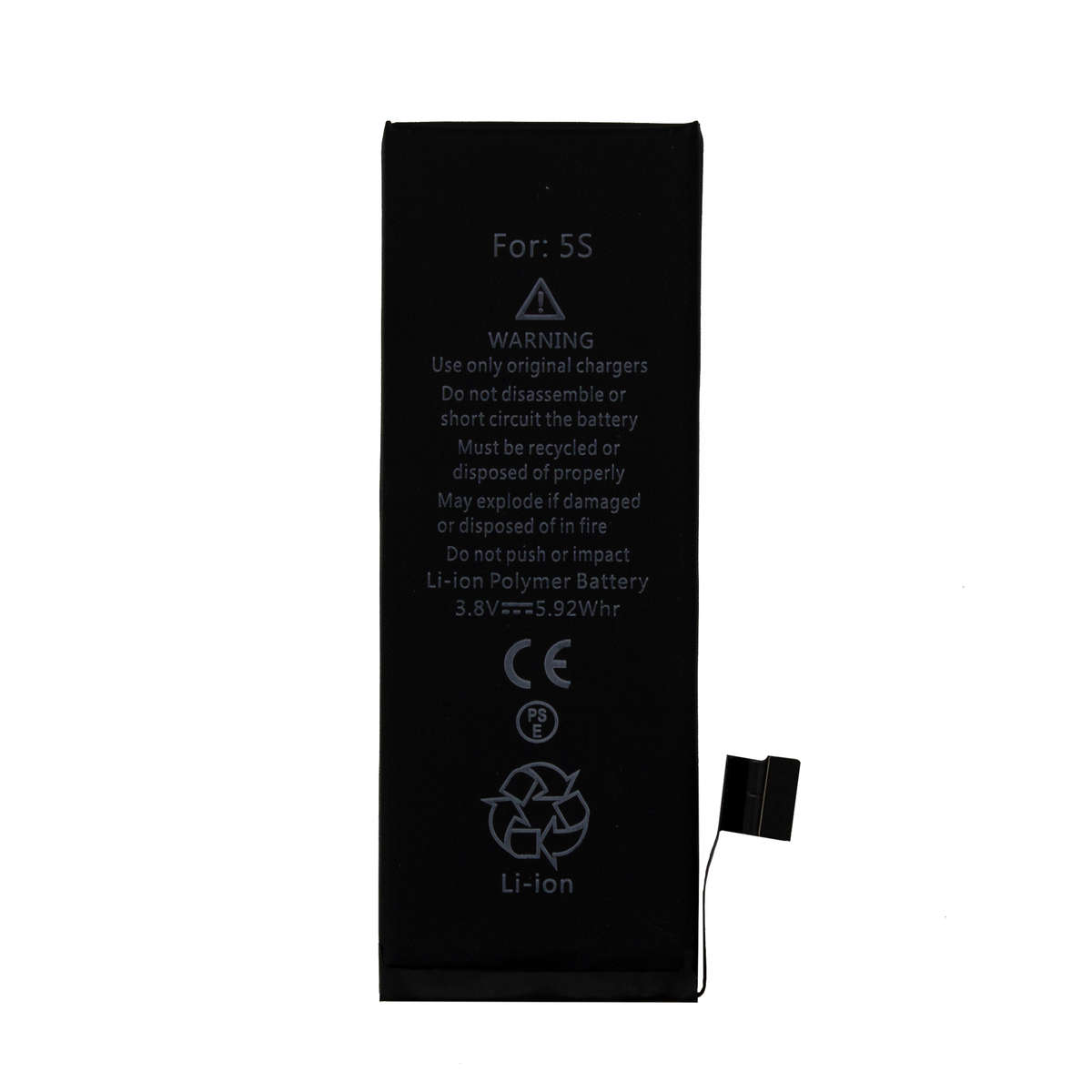 Replacement Battery for iPhone 5S 1560mAh - Replacement Battery for iPhone 5S 1560mAh