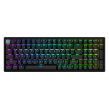 Keychron - K4 HE 96% Magnetic Switch Hot-Swap RGB Wireless Keyboard  Black - Keychron - K4 HE ...