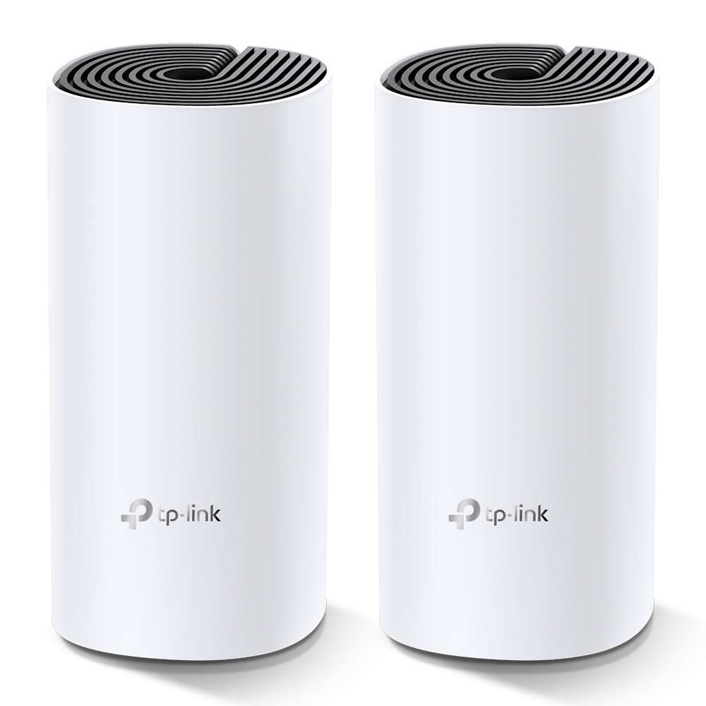 Tp-Link - Deco M4 (2-pack) AC1200 Whole Home Mesh Wi-Fi System - Tp-Link - Deco M4 (2-pack) AC120...