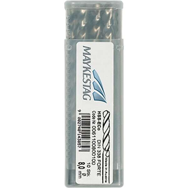 Alpen - Drill Bit Cobalt 10.5mm Standard Length - Alpen - Drill Bit Cobalt 10.5mm Standard Length