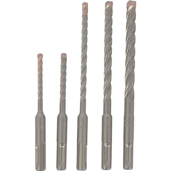 Alpen - Force X Cassette Sds-Plus Set Mb5 5 Pcs. 5.0/ 6.0 mm X 110 And 6.0/ 8. - Alpen - Force X ...