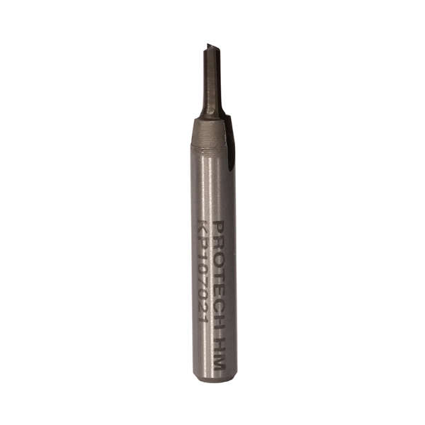 Pro-Tech - Straight Bit 1/8" (3.2mm) X 1/2" Cut Solid Carbide 2 Flute 1/4" - Pro-Tech - Straight ...