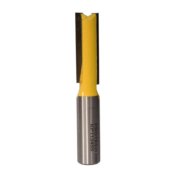 Pro-Tech - Straight Bit 1/2" X 38mm Cut 2 Flute 1/2"Shank - Pro-Tech - Straight Bit 1/2" X 38mm C...