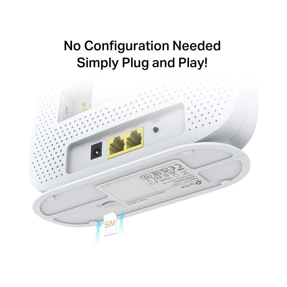 Tp-Link - 300Mbps TL-MR105 Wireless N 4G LTE Router support SIM card - Tp-Link - 300Mbps TL-MR105...