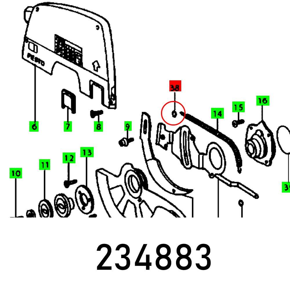 Festool - Tooth Ring Za-5-Seeger - Festool - Tooth Ring Za-5-Seeger
