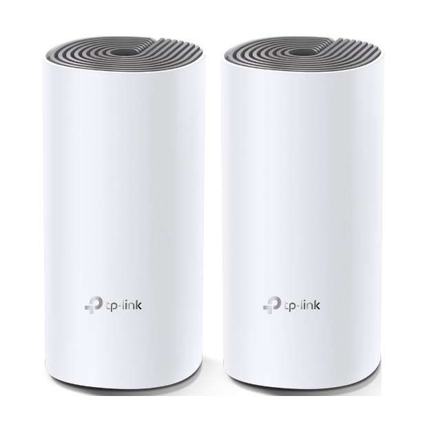 Tp-Link - Deco E4 - AC1200 Whole Home Mesh Wi-Fi System (2-Pack) - Tp-Link - Deco E4 - AC1200 Who...