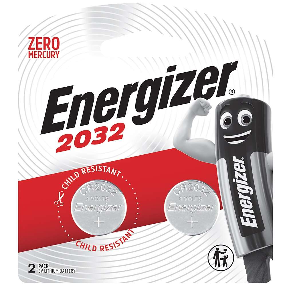 Energizer - CR2032 Lithium Coin Battery - 3V - Energizer - CR2032 Lithium Coin Battery - 3V