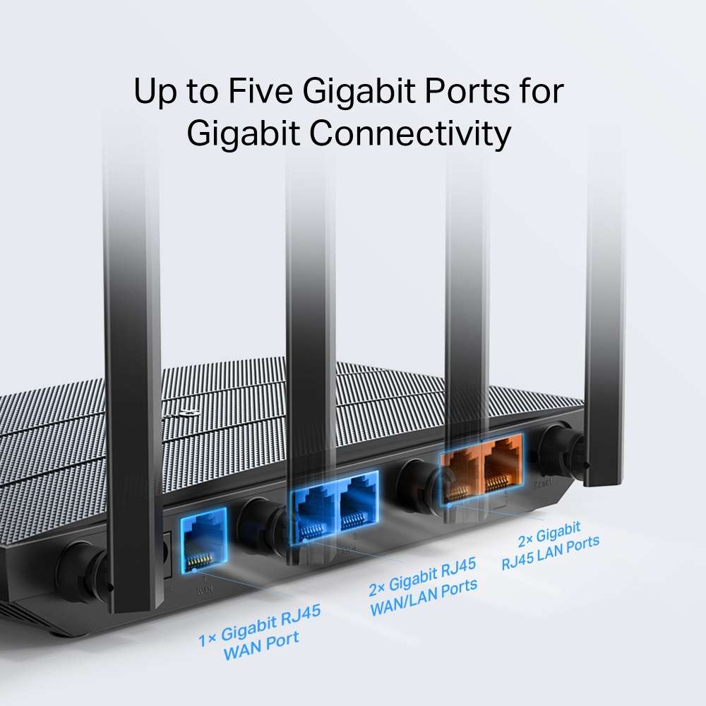 Tp-Link - Omada 5P Gb Dual Band WiFi Gateway - Tp-Link - Omada 5P Gb Dual Band WiFi Gateway