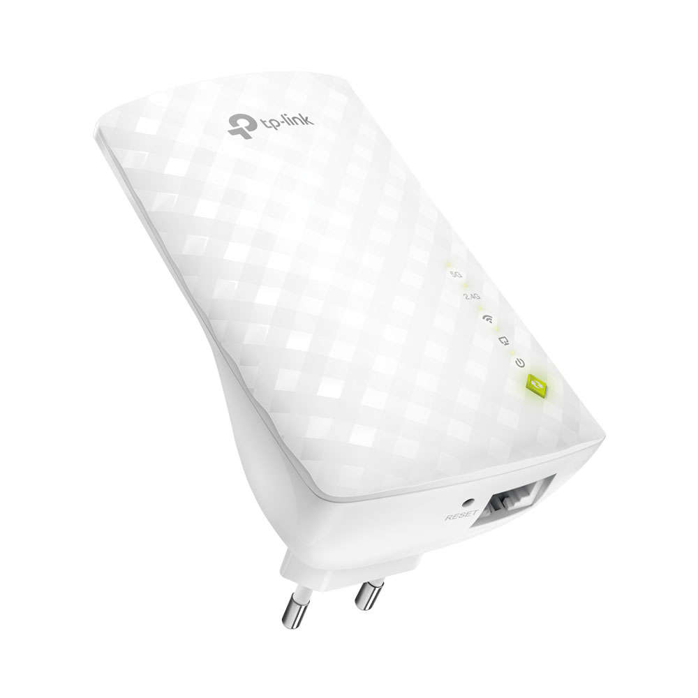 Tp-Link - RE220 Dual-Band Wireless Mini Wall- Mounted Wi-Fi Range Extender - Tp-Link - RE220 Dual...