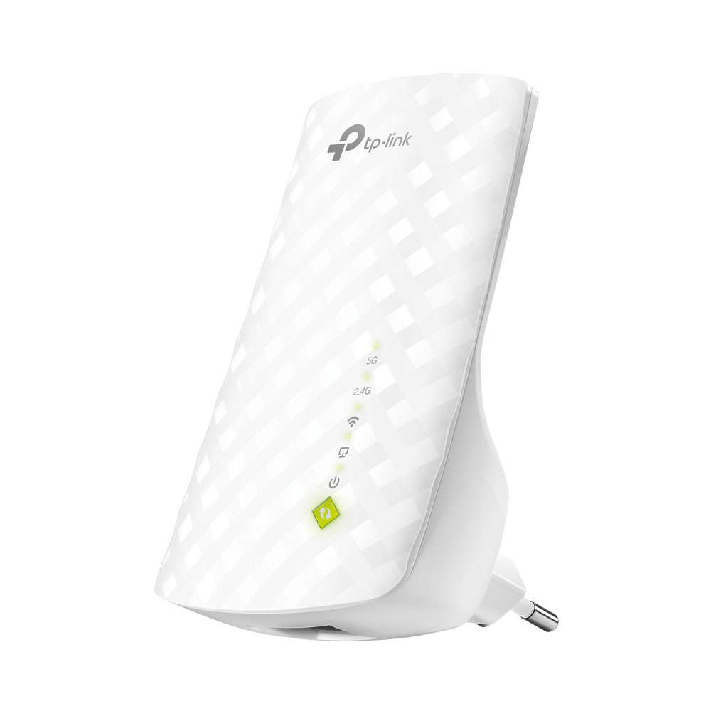 Tp-Link - RE220 Dual-Band Wireless Mini Wall- Mounted Wi-Fi Range Extender - Tp-Link - RE220 Dual...