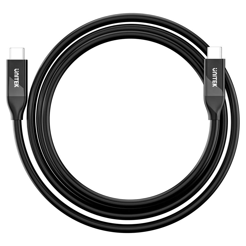 Unitek - C14100A 2M USB Type-C Cable - 40Gbps, 240W Pd, 8K @60Hz - Unitek - C14100A 2M USB Type-C...