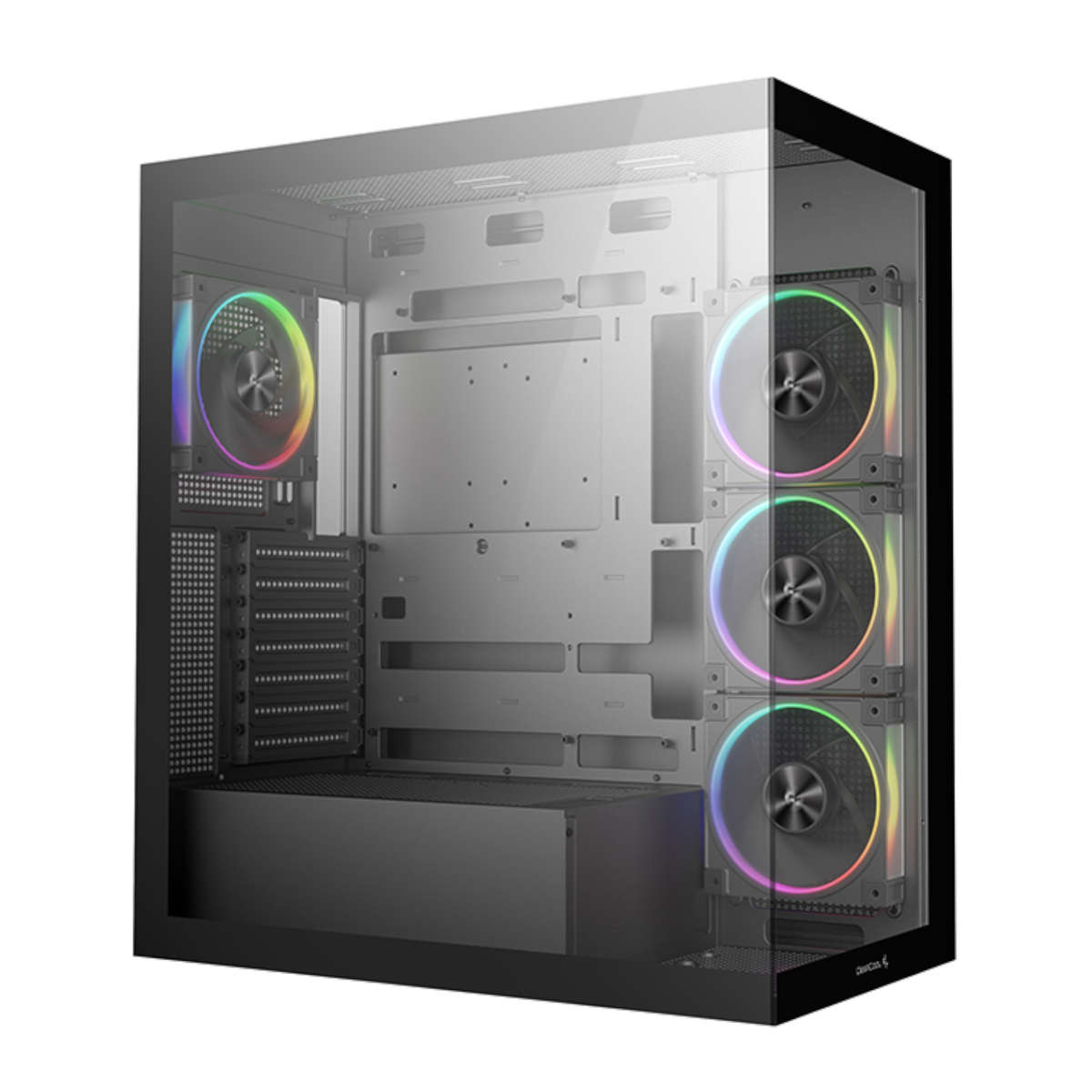 DEEPCOOL - CG580 4F V2 ARGB ATX Gaming Chassis - Black - DEEPCOOL - CG580 4F V2 ARGB ATX Gaming C...