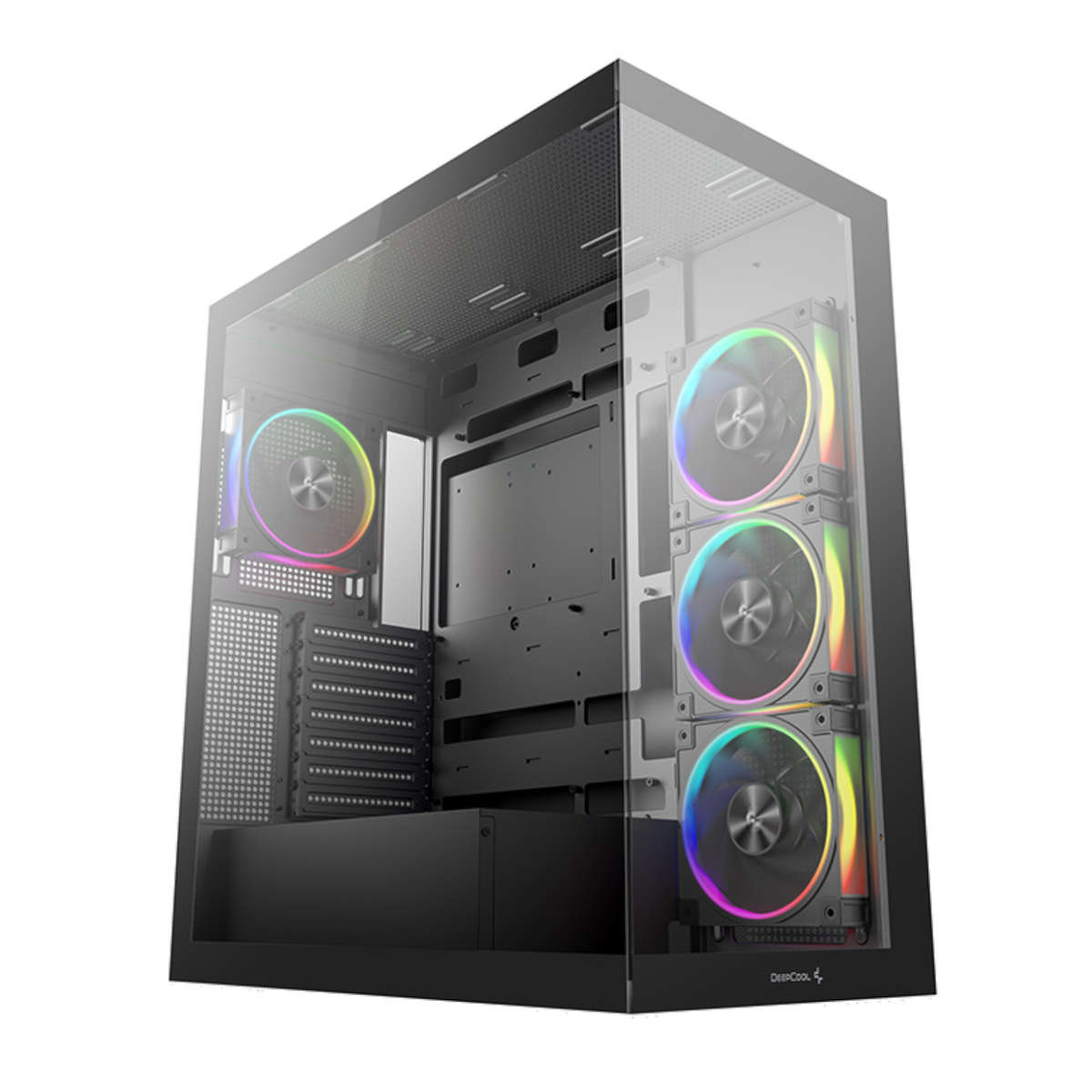 DEEPCOOL - CG580 4F V2 ARGB ATX Gaming Chassis - Black - DEEPCOOL - CG580 4F V2 ARGB ATX Gaming C...