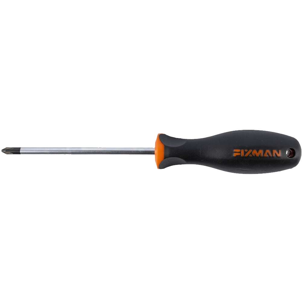 FIXMAN - S/Driver Phillips Ph2 6X125mm Crv With Ergonomic Handle - FIXMAN - S/Driver Phillips Ph2...