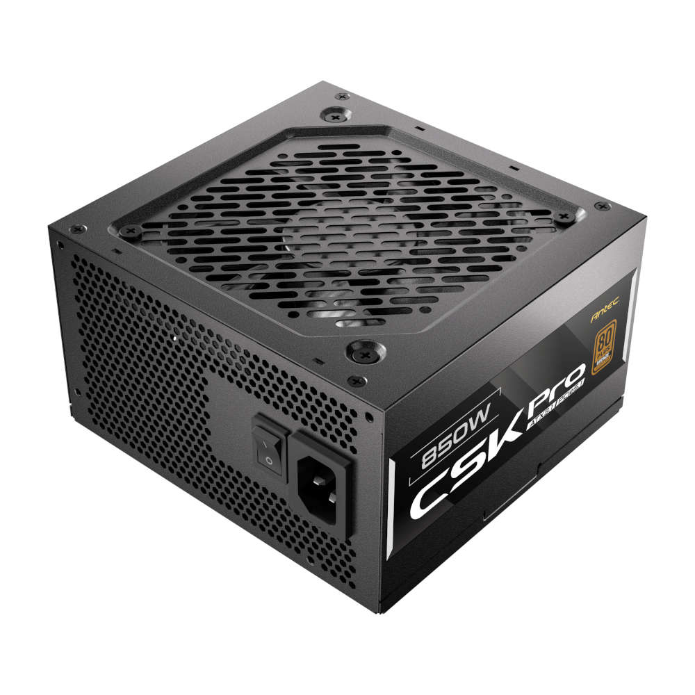 Antec CSK 850W Pro PCle5.1 Gen5 80 Plus Bronze Semi-Modular Power Supply - Antec CSK 850W Pro PCl...